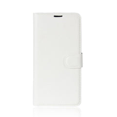 iPhone X / Xs Læder Cover m. Pung Soft Pouch Hvid