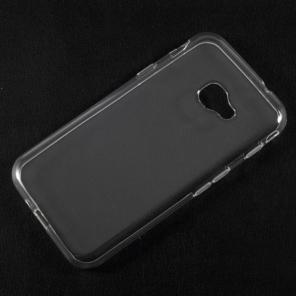 Samsung Galaxy Xcover 4 / 4s Fleksibelt Plastik Cover Gennemsigtig