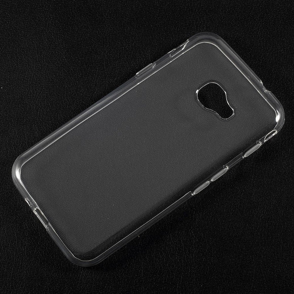 Samsung Galaxy Xcover 4 / 4s Fleksibelt Plastik Cover Gennemsigtig