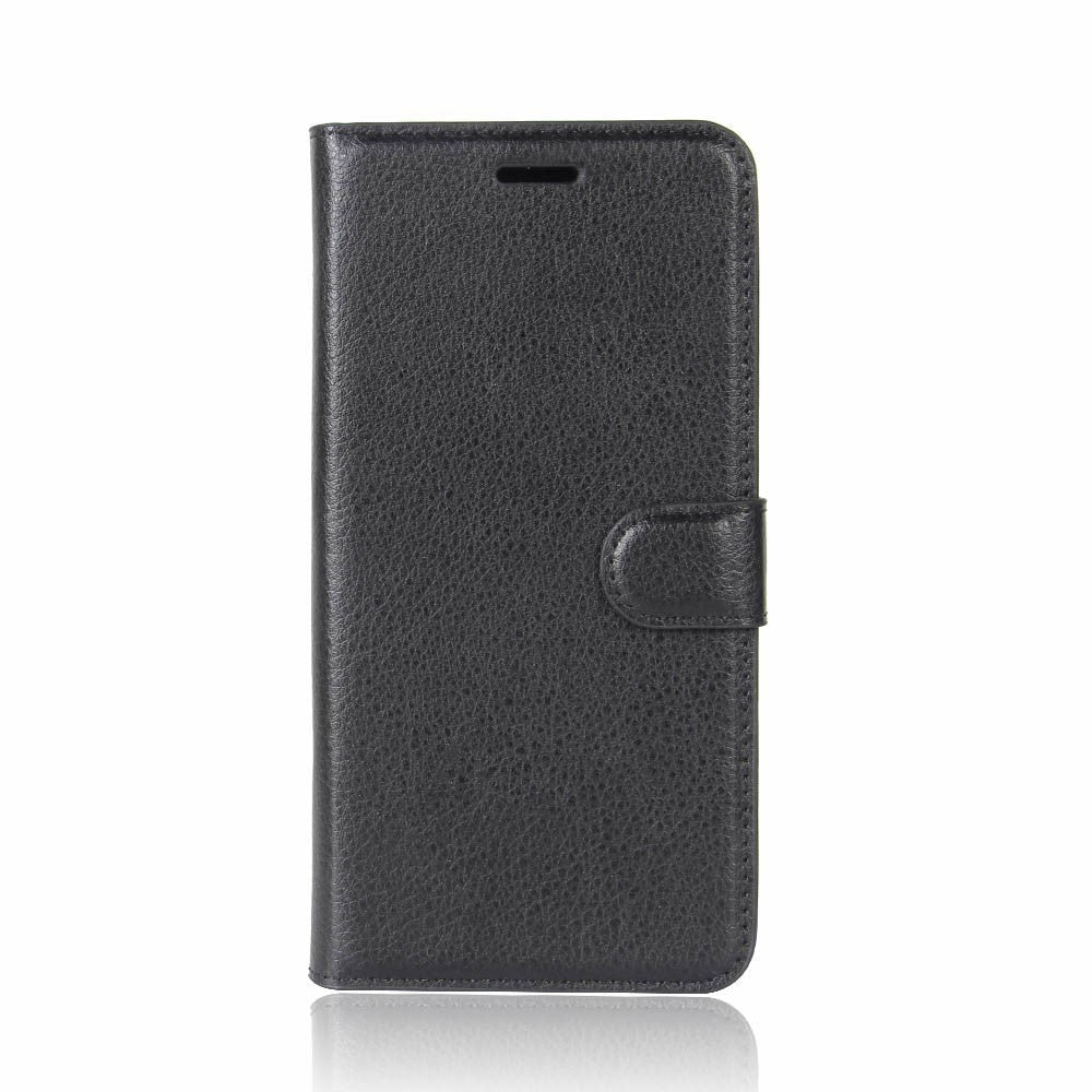 Samsung Galaxy S9 Læder Cover m. Pung Soft Pouch Sort