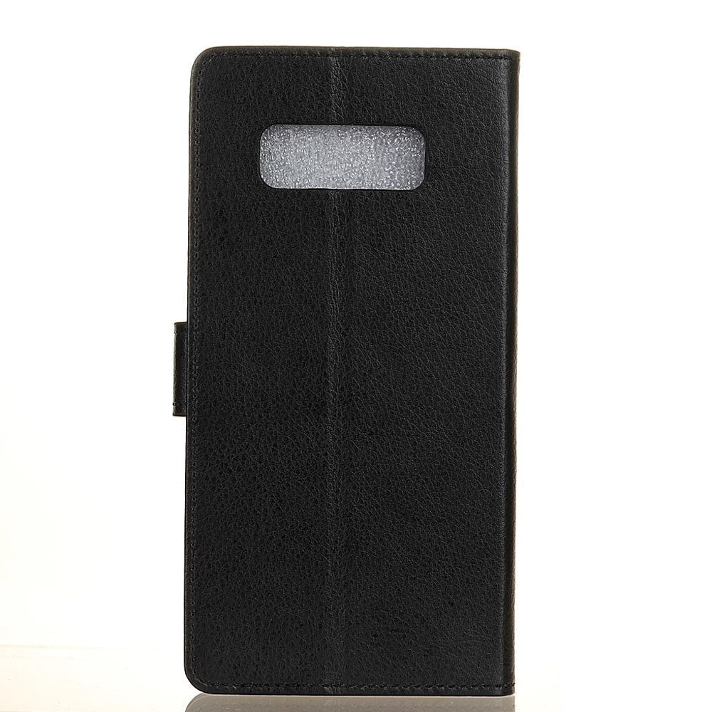Samsung Galaxy S10e Soft Pouch Læder Cover m. Pung - Sort
