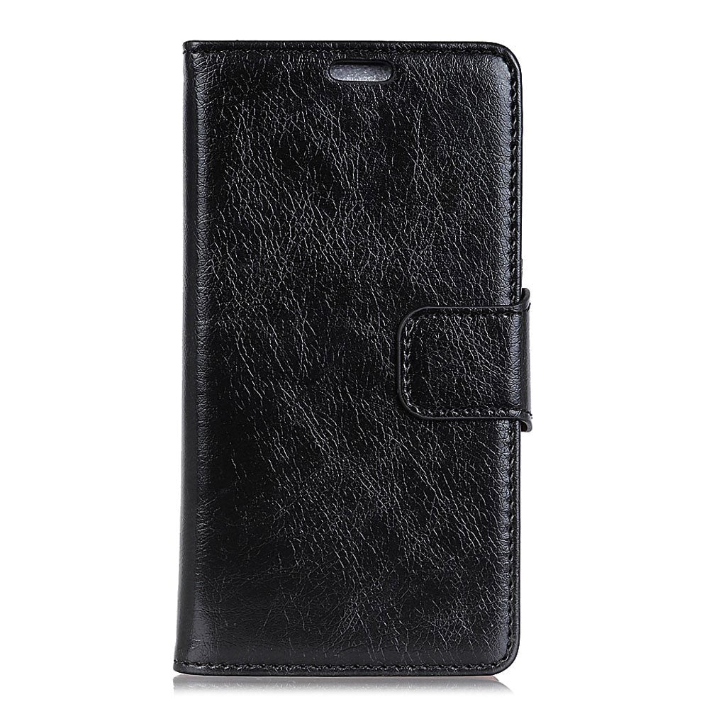 Samsung Galaxy S10e Klassisk Læder Cover m. Pung Sort