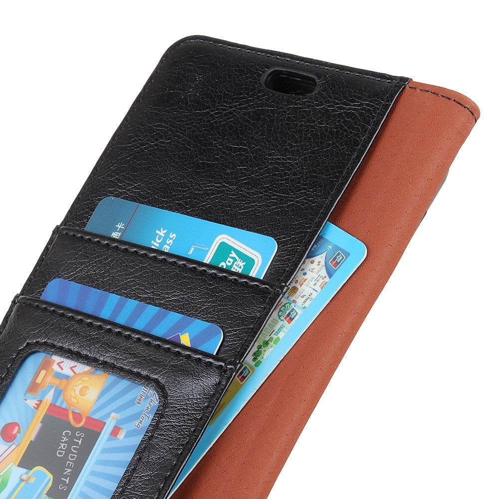 Samsung Galaxy S10e Klassisk Læder Cover m. Pung Sort