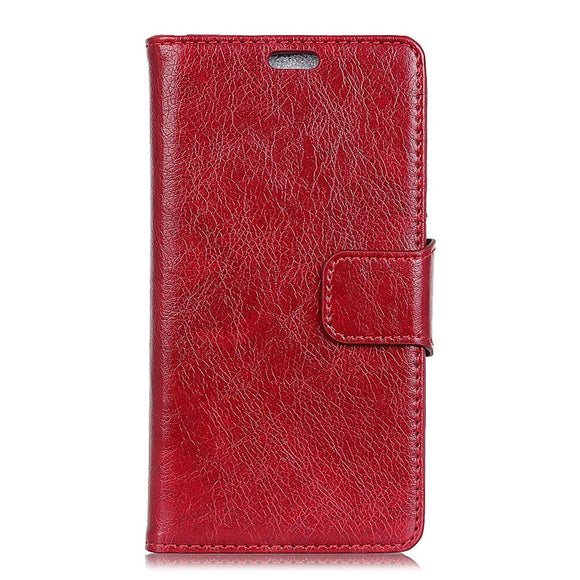 Samsung Galaxy S10e Klassisk Læder Cover m. Pung Rød