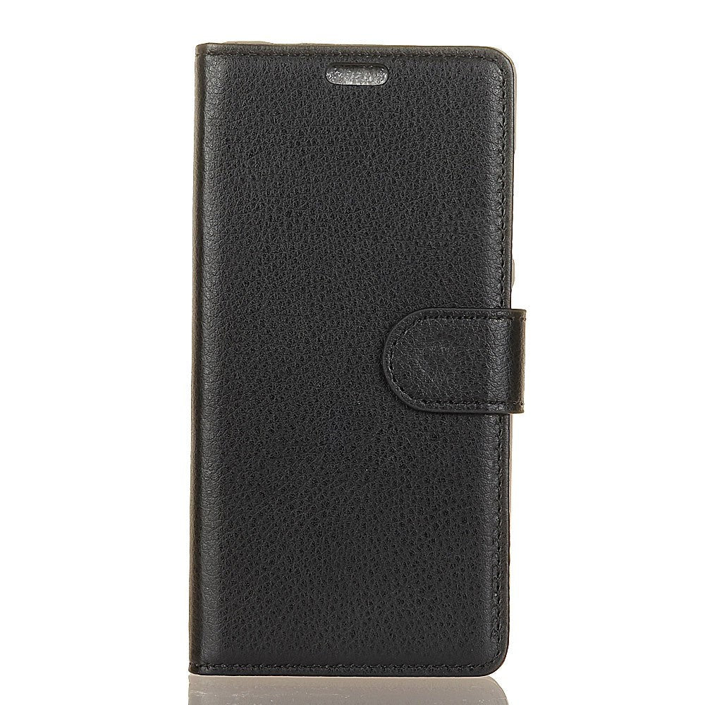 Samsung Galaxy S10+ (Plus) Soft Pouch Læder Cover m. Pung Sort