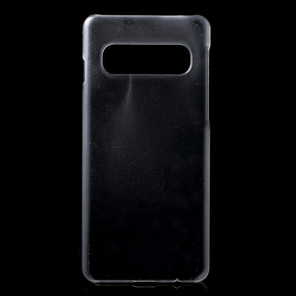 Samsung Galaxy S10 Shell Plastic Cover Gennemsigtig