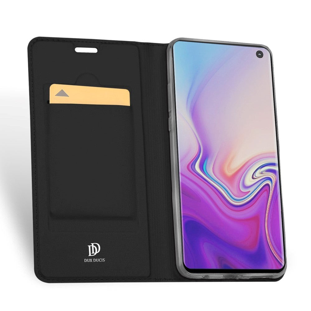Samsung Galaxy S10e DUX DUCIS Skin Pro Series Thin Wallet - Sort