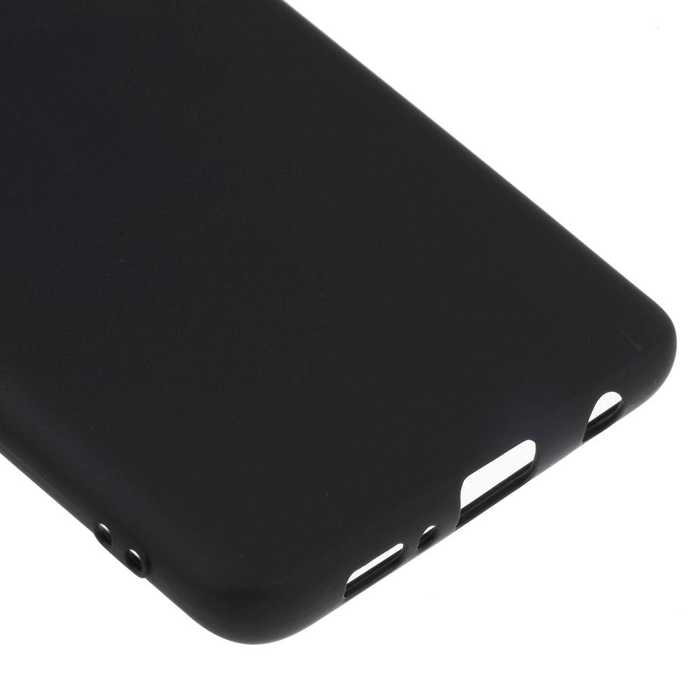 Samsung Galaxy S10 Mat Silikone Cover - Sort
