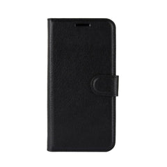EIDERWOOD Samsung Galaxy A10 Litchi Kunstlæder Cover m. Pung - Sort