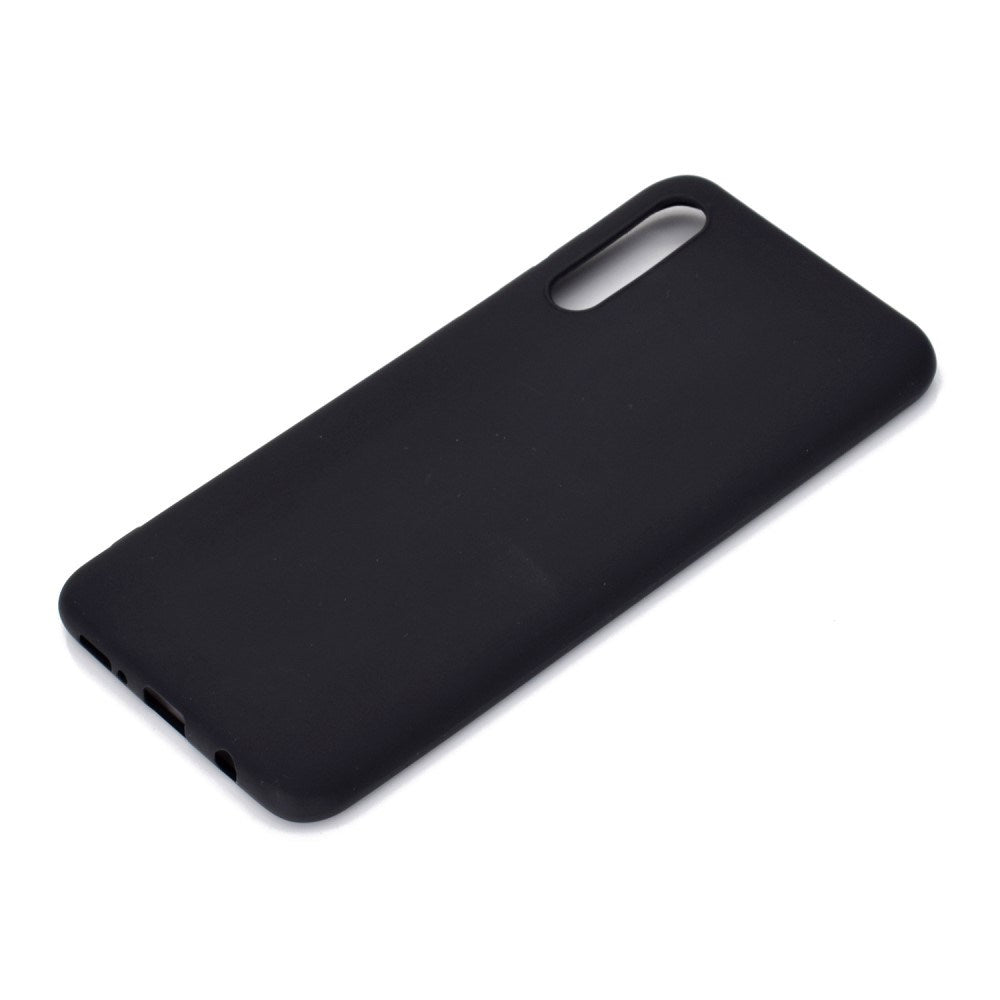 EIDERWOOD Samsung Galaxy A30s / A50 Fleksibelt Plastik Cover - Sort