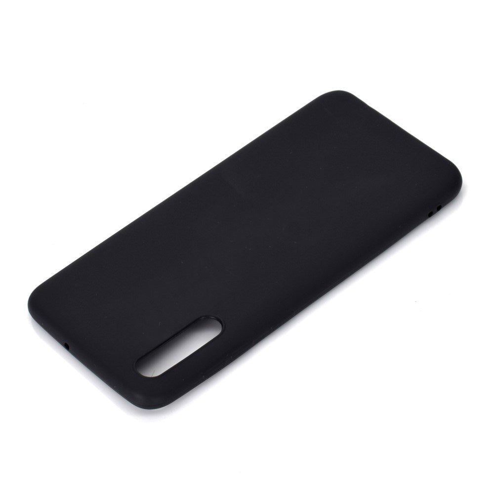 EIDERWOOD Samsung Galaxy A30s / A50 Fleksibelt Plastik Cover - Sort