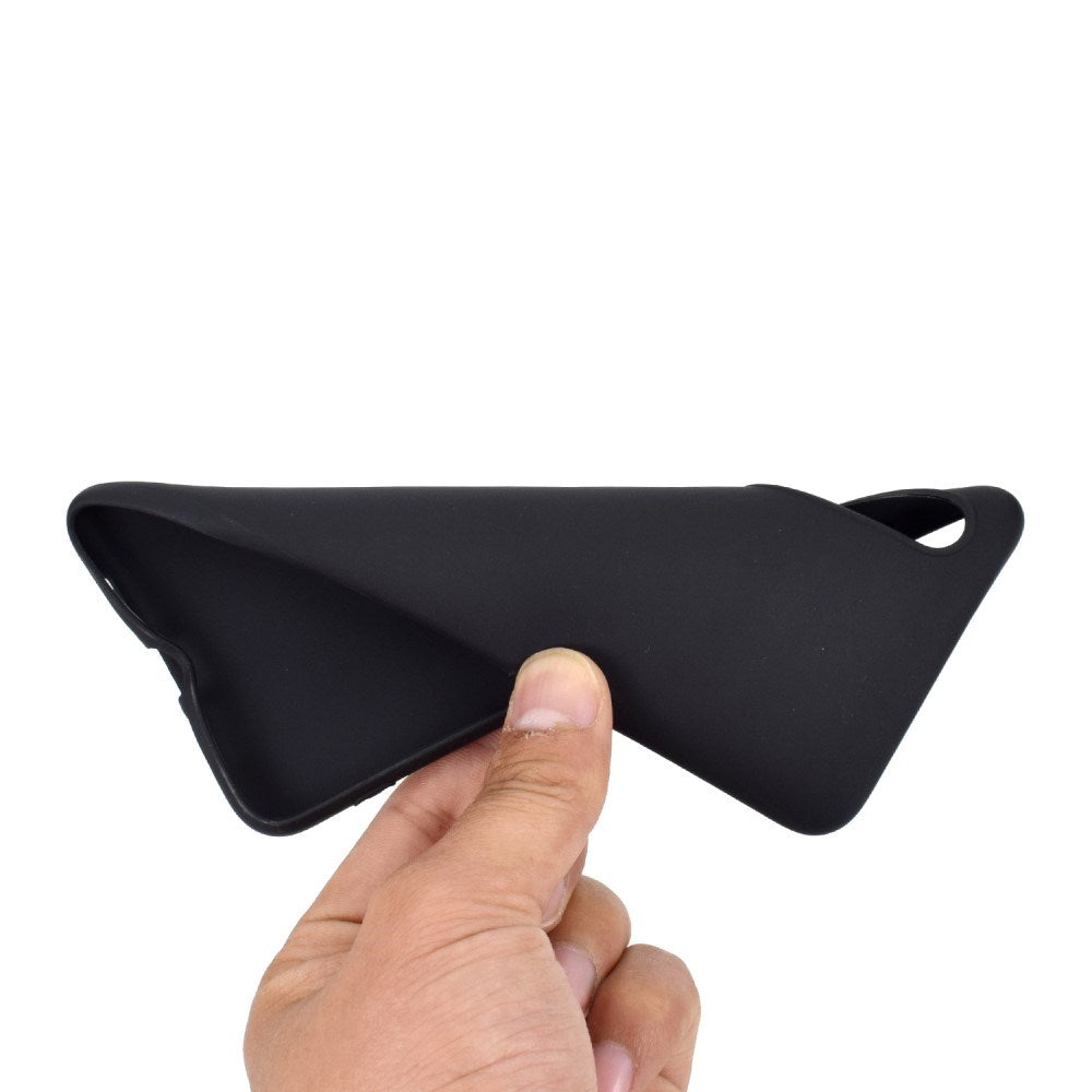 EIDERWOOD Samsung Galaxy A30s / A50 Fleksibelt Plastik Cover - Sort