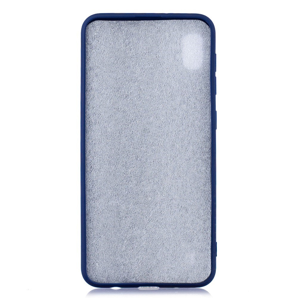 EIDERWOOD Samsung Galaxy A10 Fleksibelt Plastik Cover - Blå