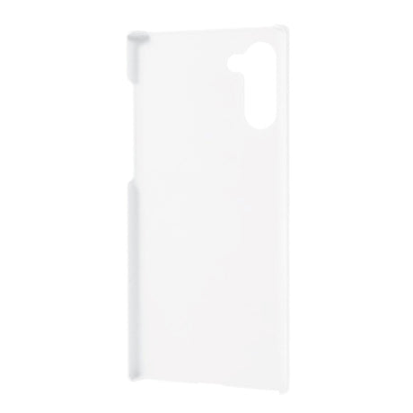 Samsung Galaxy Note 10 Mat Plastik Cover Hvid