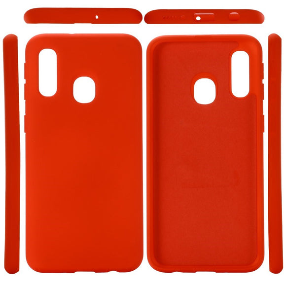 EIDERWOOD Samsung Galaxy A40 Silikone Cover - Rød