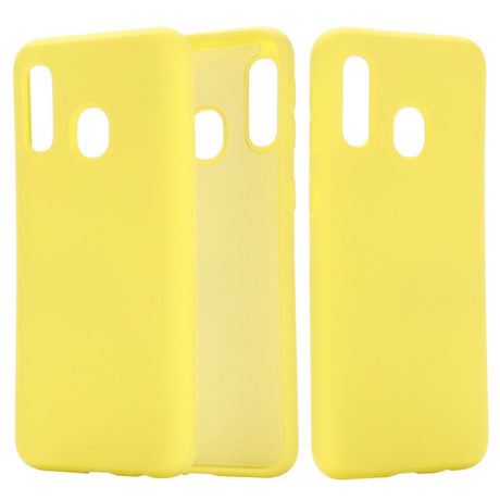 EIDERWOOD Samsung Galaxy A40 Silikone Cover - Gul