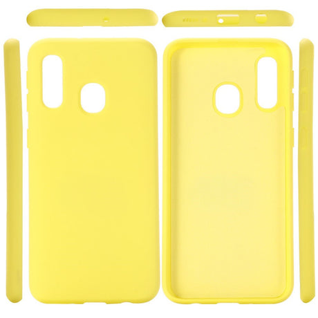 EIDERWOOD Samsung Galaxy A40 Silikone Cover - Gul