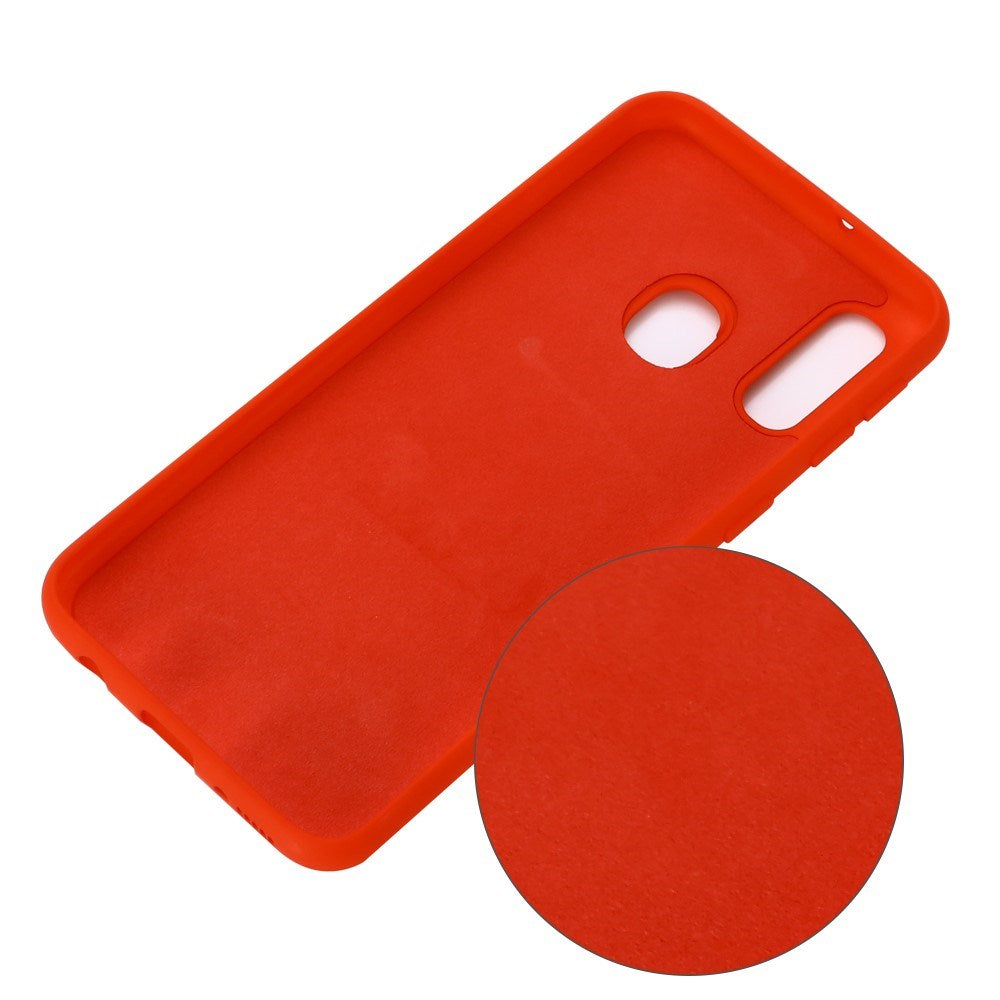 EIDERWOOD Samsung Galaxy A20e Silikone Cover - Rød