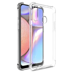 Samsung Galaxy A20s IMAK Air Bag Fleksibelt Plastik Cover - Gennemsigtig