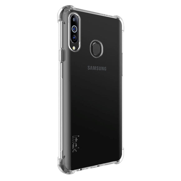 Samsung Galaxy A20s IMAK Air Bag Fleksibelt Plastik Cover - Gennemsigtig