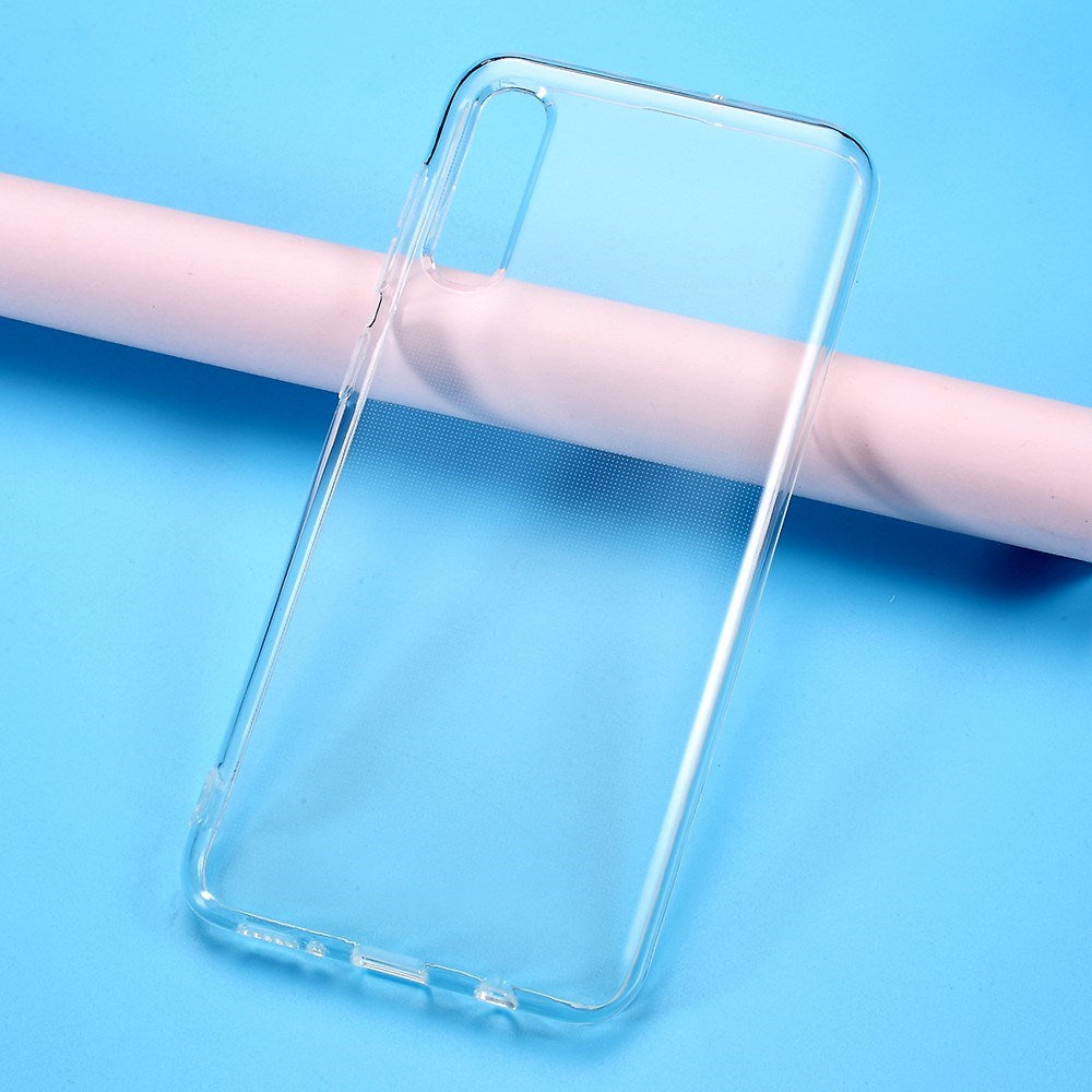 EIDERWOOD Samsung Galaxy A30s / A50 Fleksibelt Plastik Bagside Cover - Gennemsigtig