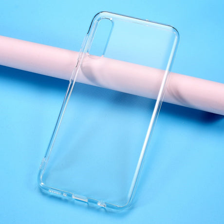 EIDERWOOD Samsung Galaxy A30s / A50 Fleksibelt Plastik Bagside Cover - Gennemsigtig