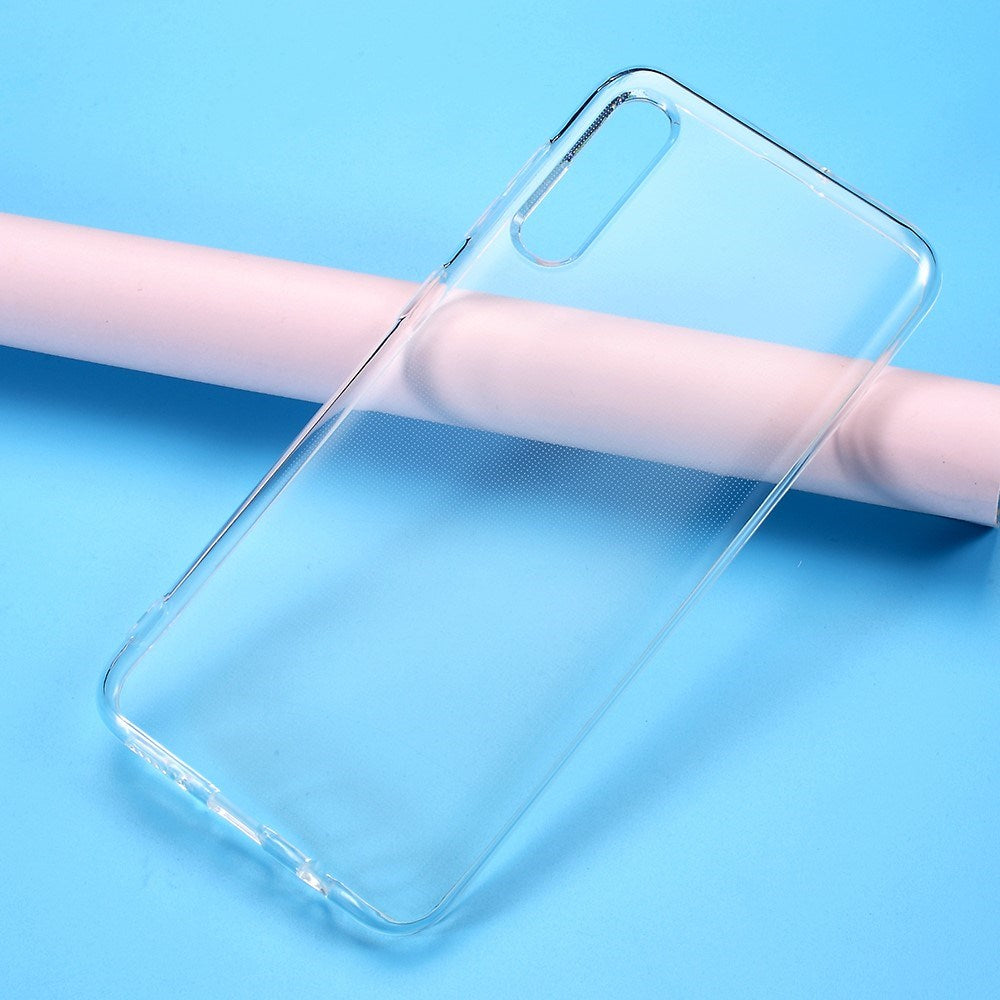 EIDERWOOD Samsung Galaxy A30s / A50 Fleksibelt Plastik Bagside Cover - Gennemsigtig