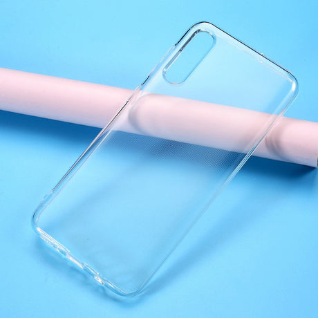 EIDERWOOD Samsung Galaxy A30s / A50 Fleksibelt Plastik Bagside Cover - Gennemsigtig