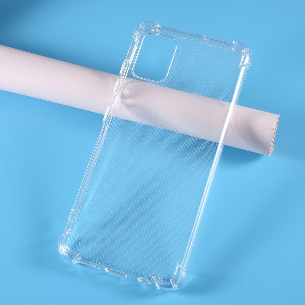 EIDERWOOD Samsung Galaxy A51 Plastik Cover m. Stødabsorberende Hjørner - Gennemsigtig