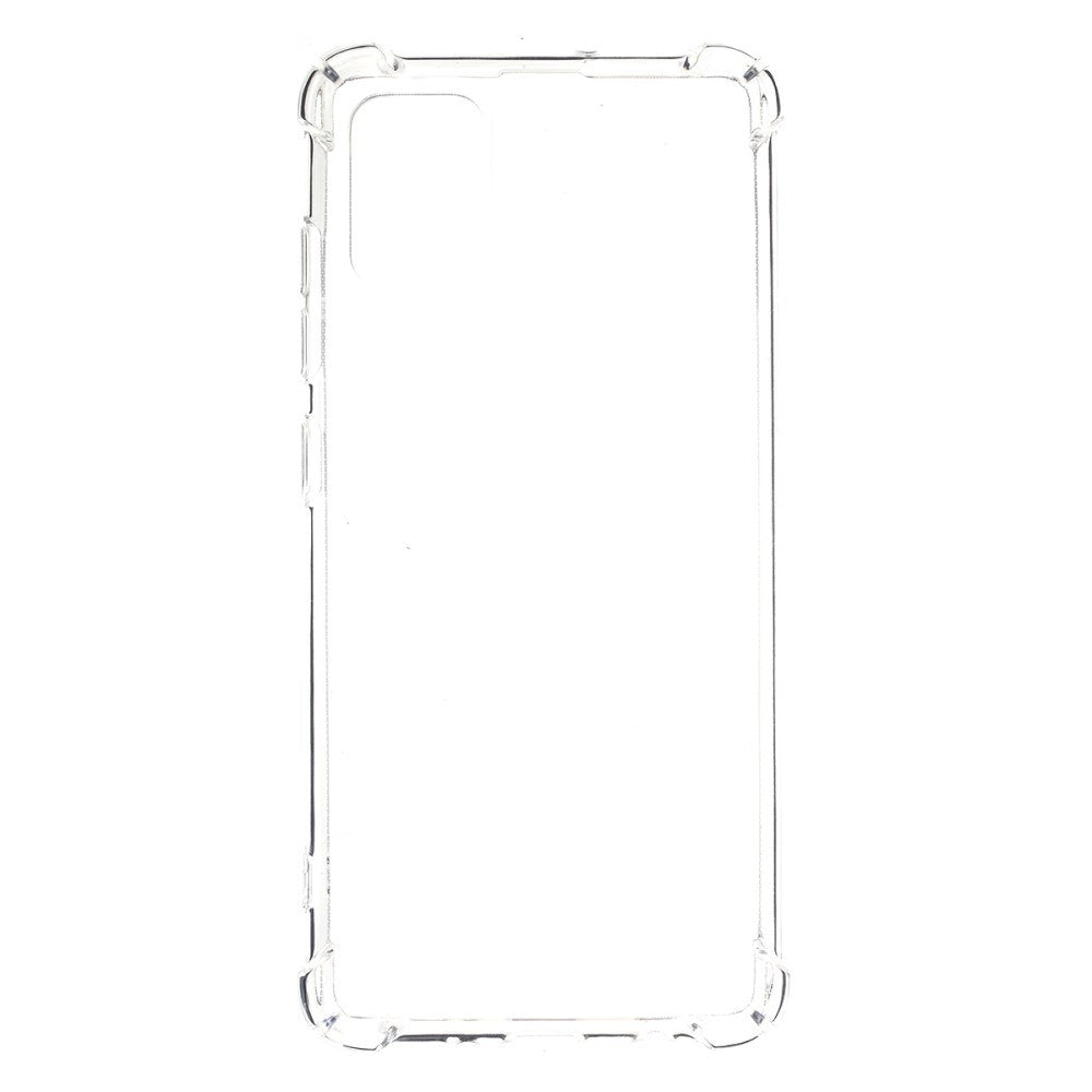 EIDERWOOD Samsung Galaxy A51 Plastik Cover m. Stødabsorberende Hjørner - Gennemsigtig