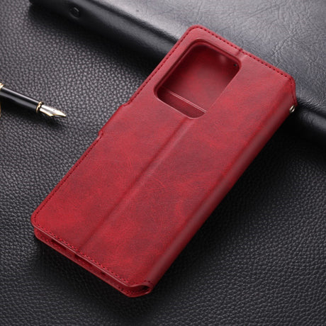 EIDERWOOD Samsung Galaxy S20+ (Plus) Kunstlæder Flip Cover - Rød