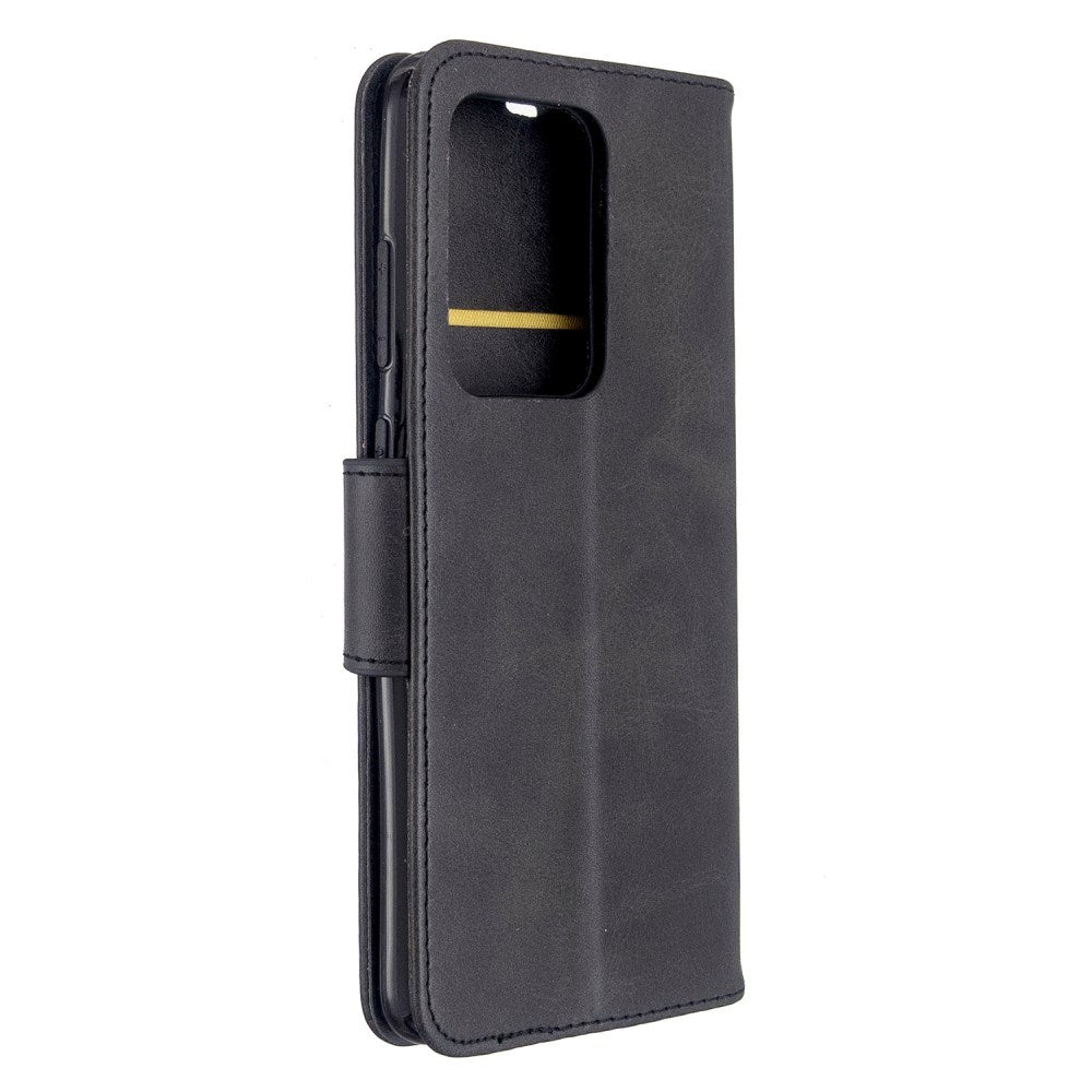EIDERWOOD Samsung Galaxy S20 Ultra Kunstlæder Cover m. Pung & Ståfunktion - Sort