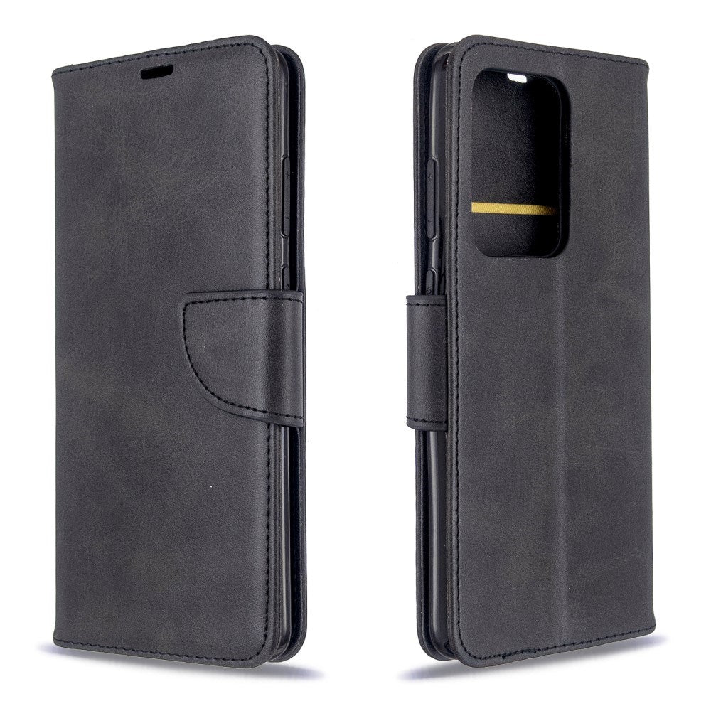 EIDERWOOD Samsung Galaxy S20 Ultra Kunstlæder Cover m. Pung & Ståfunktion - Sort