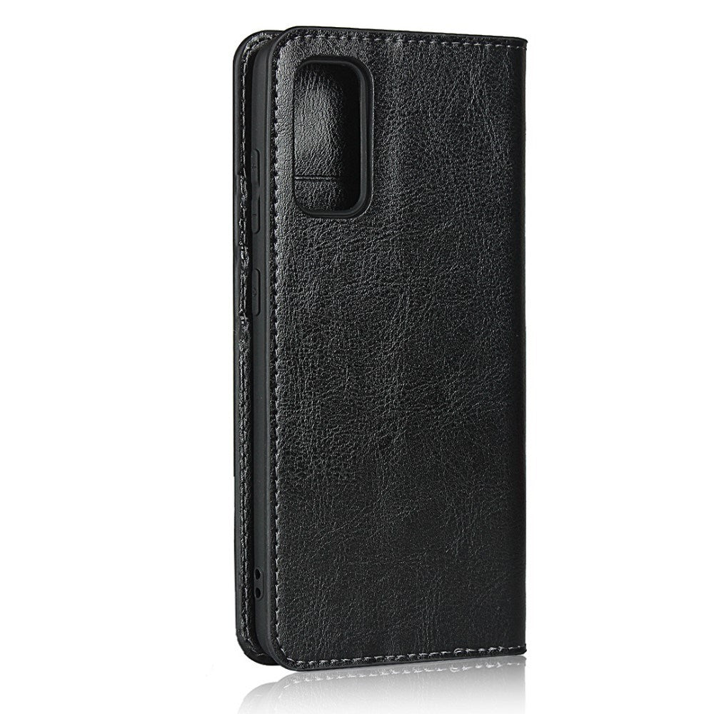 EIDERWOOD Samsung Galaxy S20 Kunstlæder Flip Cover m. Kortholder & Ståfunktion - Sort