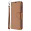 EIDERWOOD Samsung Galaxy A41 Kunstlæder Flip Cover m. Kortholder & Ståfunktion - Brun
