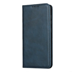 Samsung Galaxy A41 Læder Cover m. Pung Blå