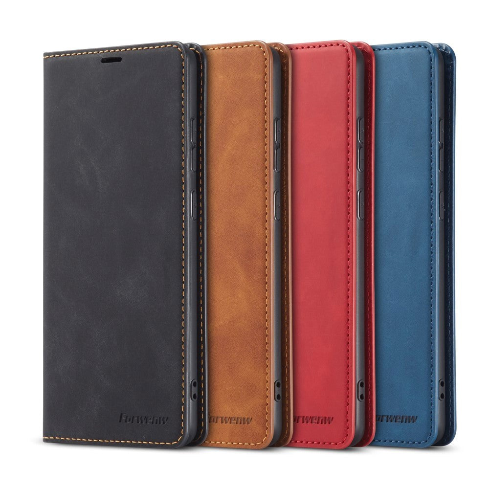 Samsung Galaxy S20 Ultra Læder Cover m. Pung - Sort
