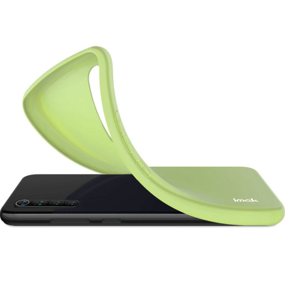 Samsung Galaxy M11 - IMAK Mat Fleksibelt Cover - Grøn