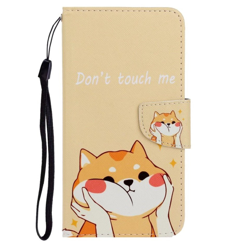 Samsung Galaxy M11 Læder Cover m. Pung - Tyk Kat
