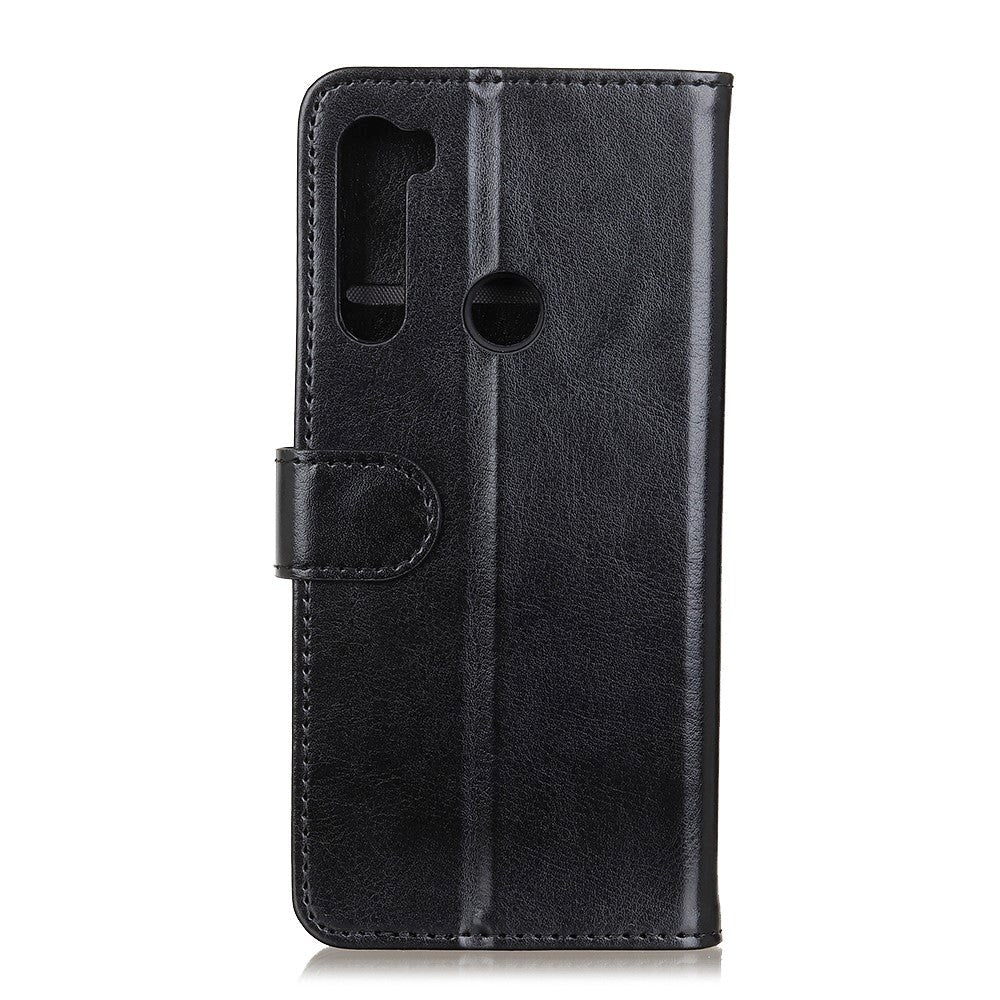 Samsung Galaxy M11 Læder Flip Cover m. Pung - Sort