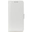 Samsung Galaxy M11 Læder Flip Cover m. Pung - Hvid