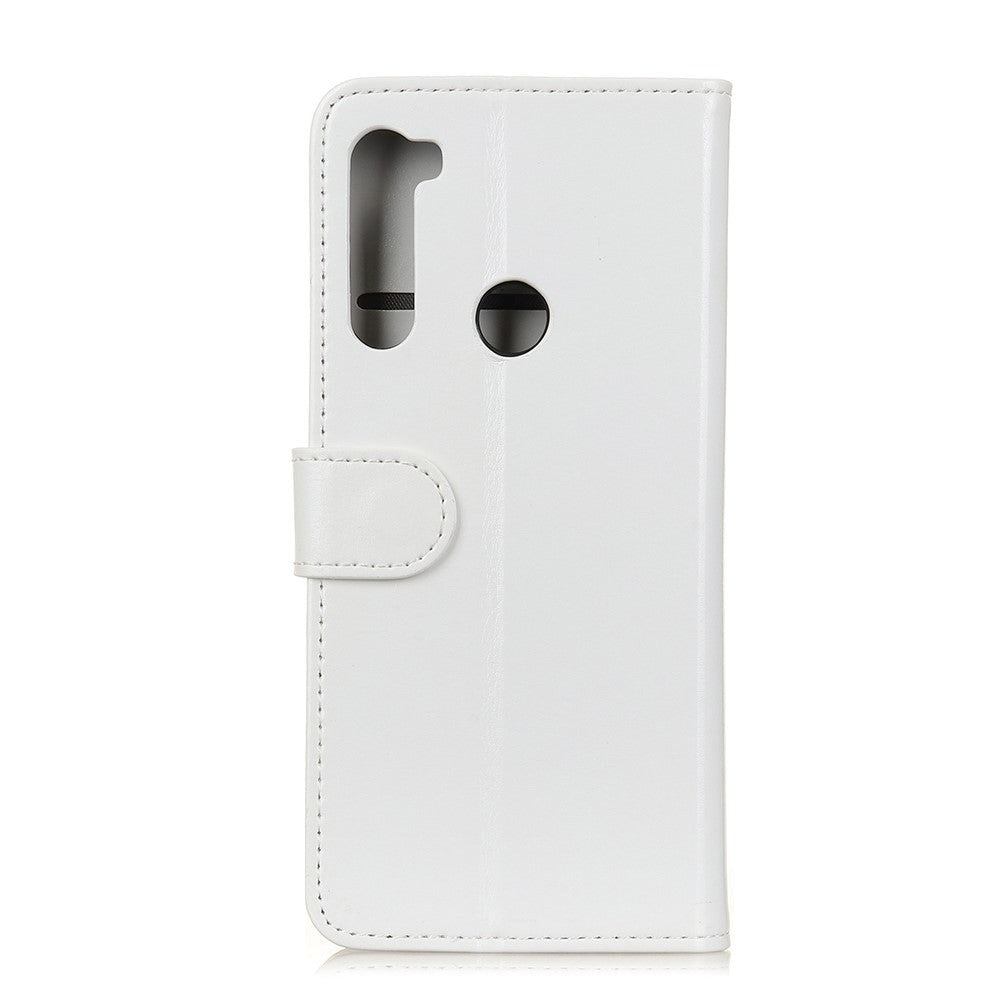 Samsung Galaxy M11 Læder Flip Cover m. Pung - Hvid