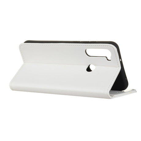 Samsung Galaxy M11 Læder Flip Cover m. Pung - Hvid