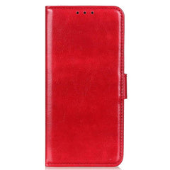 Samsung Galaxy M11 Læder Flip Cover m. Pung - Rød