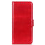 Samsung Galaxy M11 Læder Flip Cover m. Pung - Rød