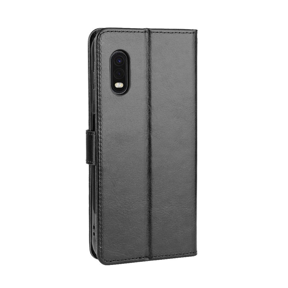 EIDERWOOD Samsung Galaxy Xcover Pro Kunstlæder Flip Cover m. Strop - Sort