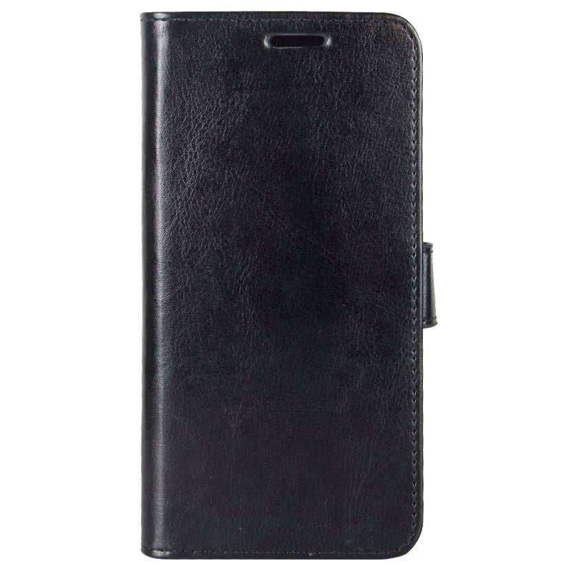 Samsung Galaxy Xcover Pro Neutralt Læder Cover m. Pung Sort