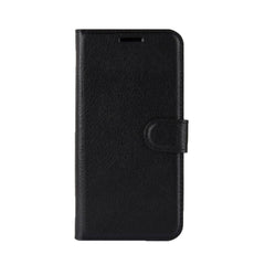 Samsung Galaxy A51 (5G) Litchi Læder Cover m. Pung - Sort