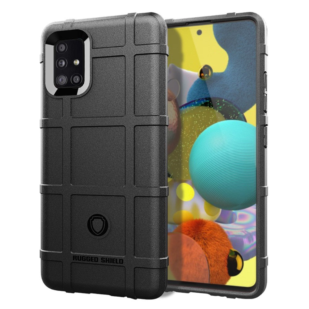 EIDERWOOD Samsung Galaxy A51 (5G) Rugged Shield Cover - Sort