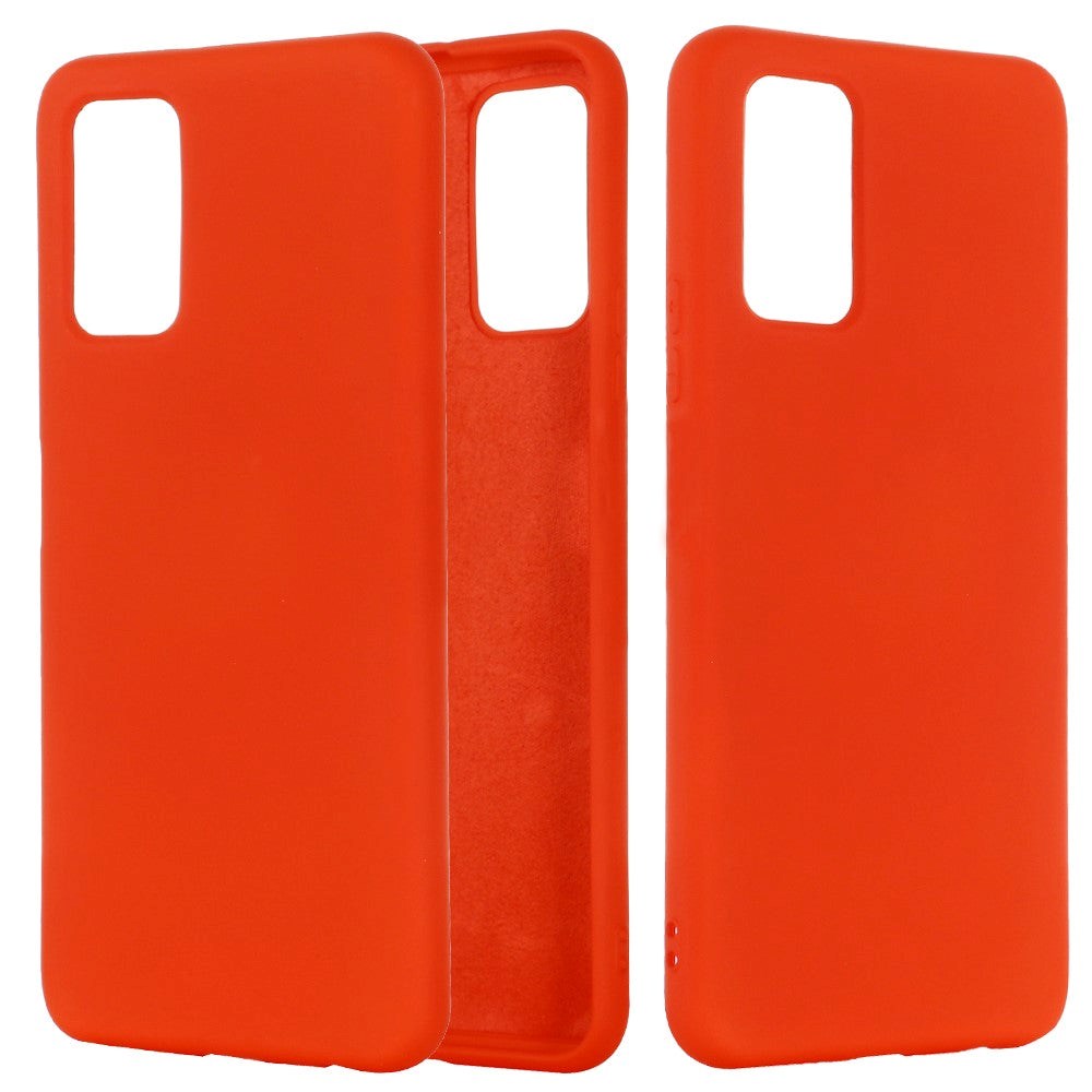 Samsung Galaxy Note 20 Liquid Silikone Cover - Rød